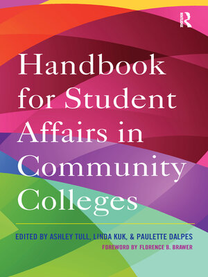 cover image of Handbook for Student Affairs in Community Colleges